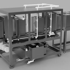 一斗缶洗浄機の設計