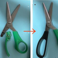 ハサミの修理