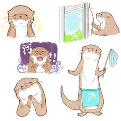 美化活動のキャラクターデザイン