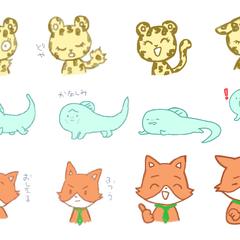 動画用キャラクターデザインとカット作成