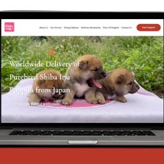 ペットショップの英語版LPサイト