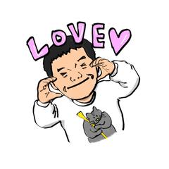 LINEスタンプ用のイラスト作成