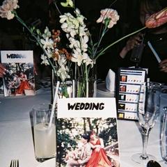 結婚式　プロフィールブック　テンプレート