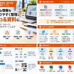 複雑な情報を整理したA4一枚資料
