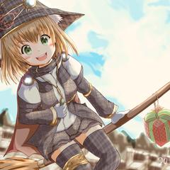 魔女っ子イラスト