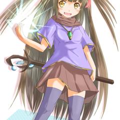 オリジナル魔女っ子イラスト