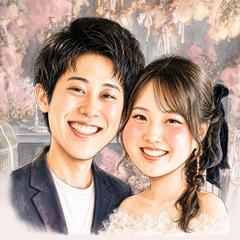 世界に一枚だけの結婚式ウェルカムボード