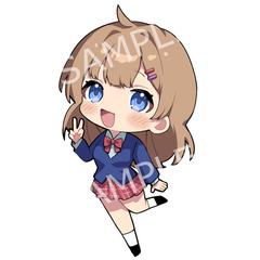女性のミニキャライラスト２