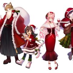 クリスマス立ち絵