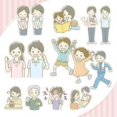 【145】パンフレット用　イラスト制作