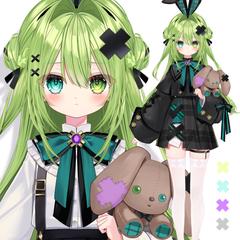 vtuberモデルイラスト