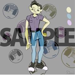キャラクター化イラスト