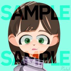 推しアイドル_似顔絵