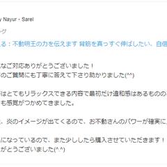 不動明王ヒーリングのご感想