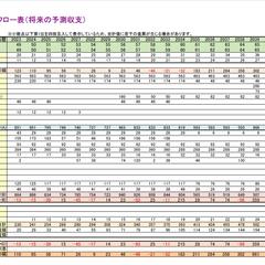 キャッシュフロー表