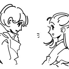 ポスターに載せる似顔絵