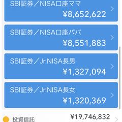 2025年／一年で1400万→1900万円になりました。