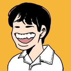 名刺用の似顔絵作成