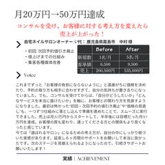 自宅サロン集客｜各種媒体改善・値上げ仕組み・値引き廃止施策
