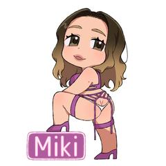dancer Mikiさんのオリジナルマスコット作成