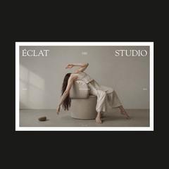 ÉCLAT STUDIO ブランドサイトデザイン