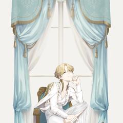 キャラクターイラスト＋背景小物