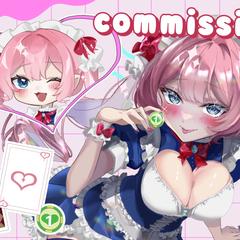 VTuber・七瀬クランベリ様へのFAご依頼