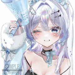 比羽沢れいら様 1stワンマンライブ　パネルイラスト