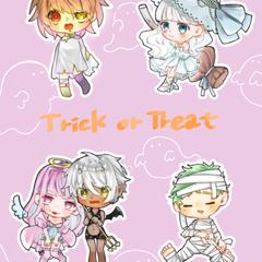 ハロウィンイラスト（SDキャラ）