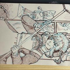 頁画