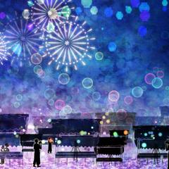 「こんな感じの素材作ります」で制作したCDジャケット中面