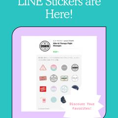 ヒコーキセラピーLINEスタンプ制作