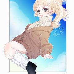 ご依頼主様のご友人の飼い犬様の擬人化イラスト