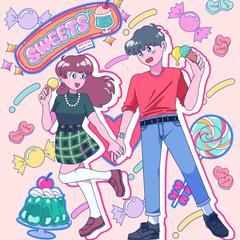 80’s風レトロポップイラスト(A)／グッズ・Webに最適