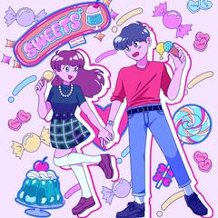 80’s風レトロポップイラスト(B)／グッズ・Webに最適