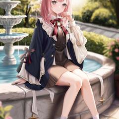 甘結もか-庭園-