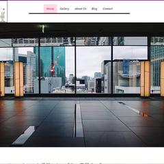 Wixにて建設会社のサンプルサイトを作成してみました。
