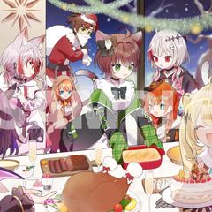 【株式会社REJECT様】クリスマスイラスト制作