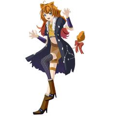 ライオンと星座がモチーフのキャラクターデザイン