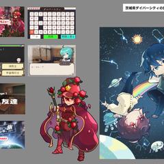 ゲームイラスト作成