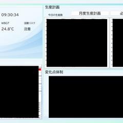 生産情報ボードおよび変化点管理システムの電子化開発