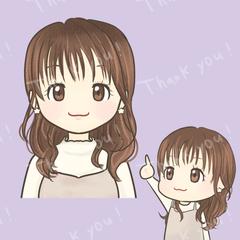アニメ風SNS用イラスト