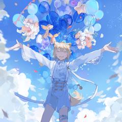 誕生日宣伝イラスト