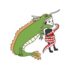 巳年イラスト