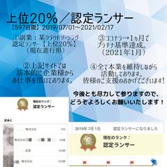 【認定ランサーとプラチナランク獲得】