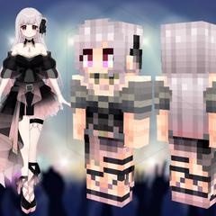 マインクラフト　マイクラ　スキン　Vtuber　ライバー
