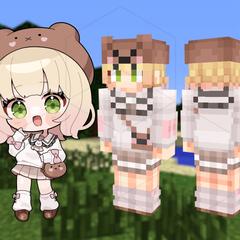 マインクラフト　マイクラ　スキン　Vtuber ライバー