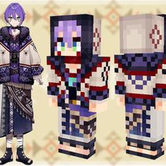マインクラフト　マイクラ　スキン　Vtuber ライバー