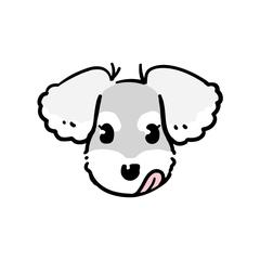 愛犬のグッズイラスト