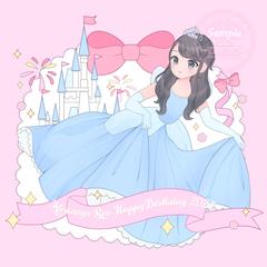 生誕ライブ用Tシャツイラスト